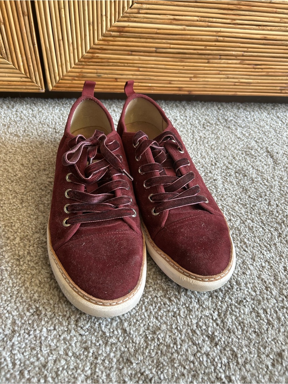 Charlotte Walker • Cabernet Suede Grounding Shoes Harmony 783